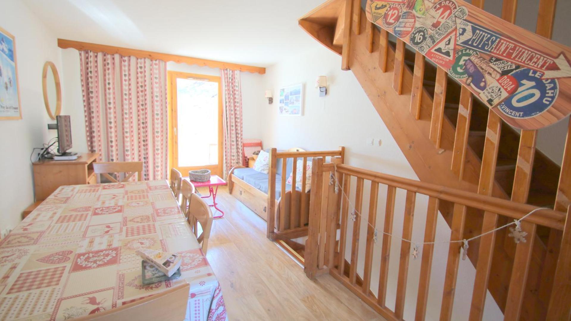 Les Chalets Du Parc Aux Etoiles - Cimes Et Neige Apartment Puy-Saint-Vincent Bilik gambar